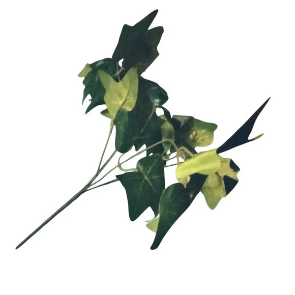 Artificial Ivy Vine Stem Branch Pick Green Leaves Floral Craft Decoration - Picture 4 of 6
